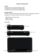 Preview for 3 page of Edimax ES-3305P Quick Installation Manual