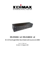 Preview for 1 page of Edimax ES-5160G V2 User Manual