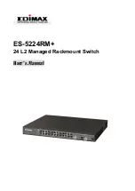 Edimax ES-5224RM+ User Manual предпросмотр