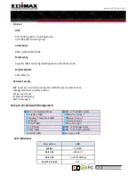 Preview for 5 page of Edimax ES-5240GM Datasheet