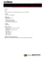 Preview for 5 page of Edimax ES-5260GM Datasheet