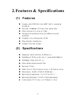 Предварительный просмотр 5 страницы Edimax ET-9006SCSX User Manual