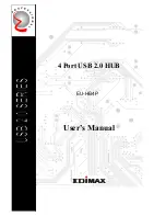 Предварительный просмотр 1 страницы Edimax EU-HB4P User Manual