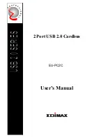 Preview for 1 page of Edimax EU-PC2C User Manual