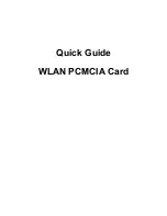 Preview for 1 page of Edimax EW-7104PC Quick Manual