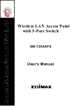 Preview for 1 page of Edimax EW-7205APS User Manual