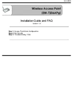 Edimax EW-7206APg Installation Manual предпросмотр