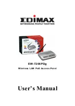 Edimax EW-7206PDg User Manual предпросмотр