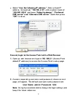 Preview for 8 page of Edimax EW-7209APg Quick Installation Manual