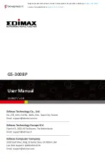 Edimax GS-3008P User Manual preview