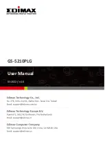 Edimax GS-5210PLG Manual preview