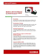 Edimax IC-1500 series Specifications preview