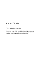 Предварительный просмотр 1 страницы Edimax IC-3005Wn Quick Installation Manual