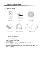 Предварительный просмотр 6 страницы Edimax IC-3140W User Manual