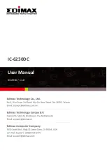 Предварительный просмотр 1 страницы Edimax IC-6230DC User Manual