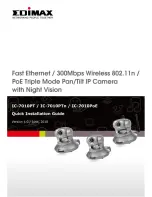 Edimax IC-7010PoE Quick Installation Manual предпросмотр