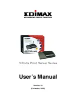 Предварительный просмотр 1 страницы Edimax PS-3207 Series User Manual