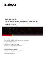 Edimax RA21S User Manual предпросмотр