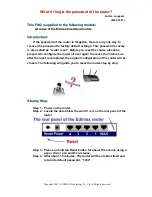 Preview for 1 page of Edimax router Manual