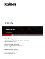 Edimax SP-2101W User Manual preview