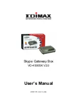 Edimax VO-4500SK User Manual предпросмотр