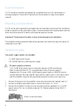 Preview for 6 page of Edin Univox CLS-5T Installation Manual