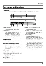 Предварительный просмотр 9 страницы Edirol DV-7PR Owner'S Manual