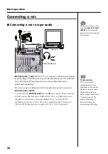 Preview for 20 page of Edirol M-100FX Owner'S Manual