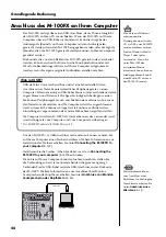 Preview for 44 page of Edirol M-100FX Owner'S Manual