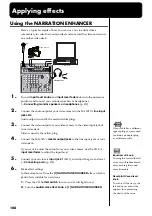 Preview for 108 page of Edirol M-100FX Owner'S Manual