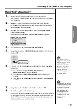 Предварительный просмотр 141 страницы Edirol M-100FX Owner'S Manual