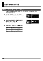 Предварительный просмотр 22 страницы Edirol M-10DX Owner'S Manual