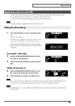 Предварительный просмотр 27 страницы Edirol M-10DX Owner'S Manual