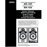 Edirol MA-10A Owner'S Manual preview