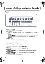 Preview for 8 page of Edirol PCR-A30 Owner'S Manual