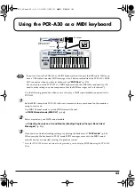 Preview for 43 page of Edirol PCR-A30 Owner'S Manual