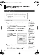 Предварительный просмотр 16 страницы Edirol PCR-M30 Owner'S Manual