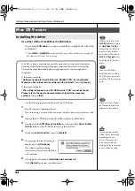 Предварительный просмотр 32 страницы Edirol PCR-M30 Owner'S Manual