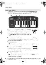 Предварительный просмотр 52 страницы Edirol PCR-M30 Owner'S Manual