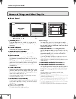 Preview for 14 page of Edirol PR-1000HD Owner'S Manual