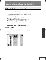 Предварительный просмотр 63 страницы Edirol PR-1000HD Owner'S Manual