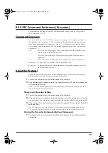 Preview for 131 page of Edirol PR-80 Owner'S Manual