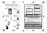 Предварительный просмотр 2 страницы Edirol R-09HR Owner'S Manual