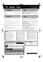 Edirol RH-ED1 Owner'S Manual preview