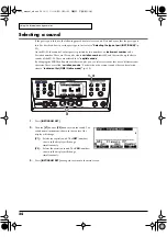 Предварительный просмотр 24 страницы Edirol Studio Canvas SD-90 Owner'S Manual