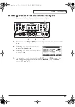 Предварительный просмотр 31 страницы Edirol Studio Canvas SD-90 Owner'S Manual