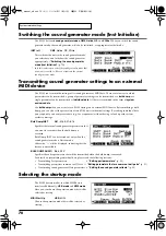 Предварительный просмотр 70 страницы Edirol Studio Canvas SD-90 Owner'S Manual