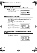 Предварительный просмотр 72 страницы Edirol Studio Canvas SD-90 Owner'S Manual