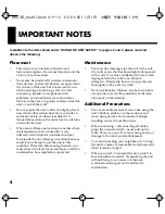 Preview for 4 page of Edirol UM-1EX Owner'S Manual