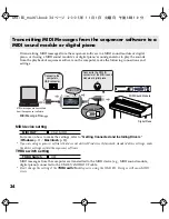 Предварительный просмотр 34 страницы Edirol UM-1EX Owner'S Manual